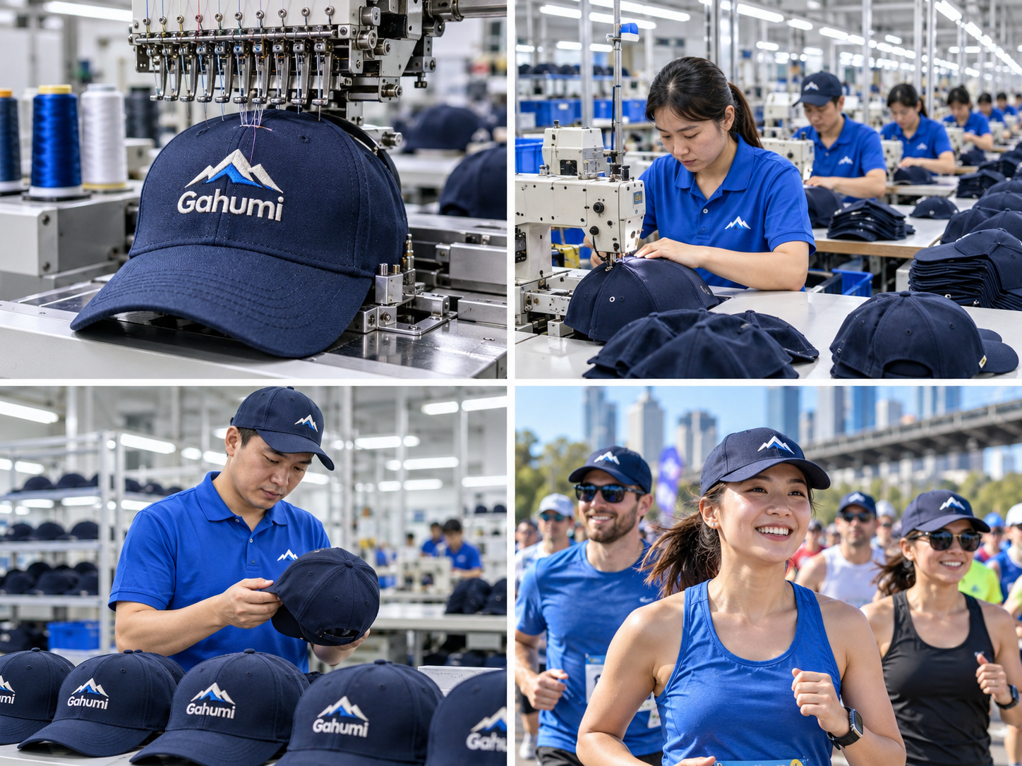 Gahumi cap production